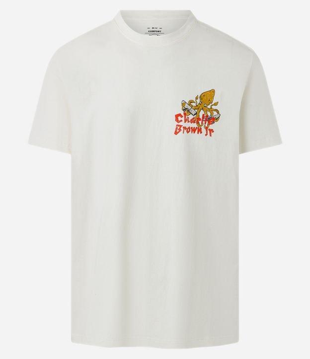Camiseta Comfort em algodão com Estampa Charlie Brown jr - 1