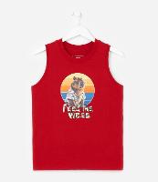 Regata Infantil com Estampa de Capivara - Tam 5 a 14 Anos - 1