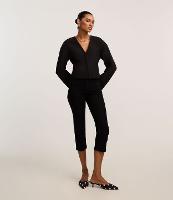 Blazer Acinturado com Decote V e Manga Cocoon - 2