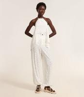 Blusa Sem Manga com Textura e Abertura Frontal - 2