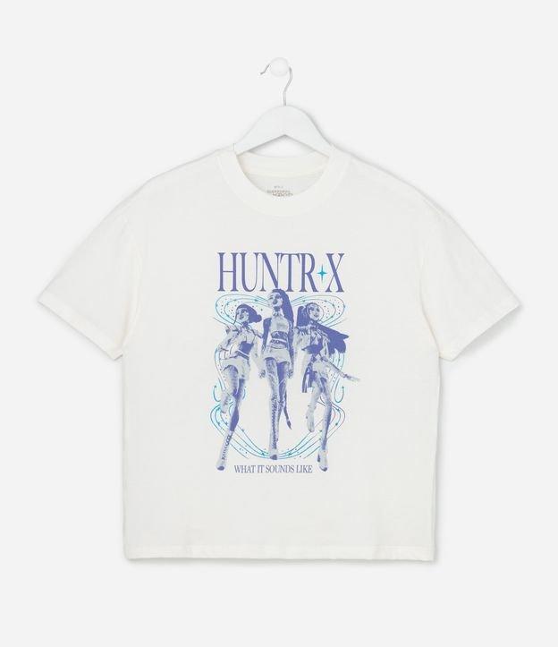 Camiseta Infantil Oversized com Estampa K Pop Demon Hunters - Tam 5 a 14 Anos - 1