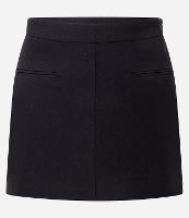 Short Saia Ajustado Alfaiatado com Mini Bolsos - 1