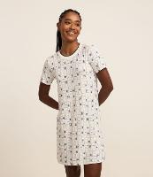 Camisola Curta em Viscose com Estampa de Conchas e Estrelas do Mar - 2