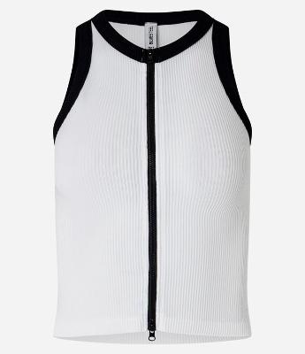 Regata Seamless com Zíper e Viés Contraste