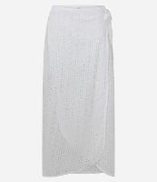 Saída de Praia Saia Midi em Laise com Transpasse - 1