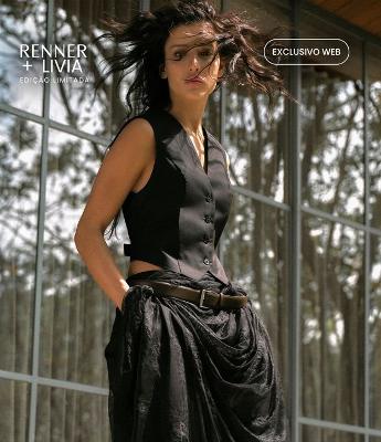 Colete Alfaiatado com Botões e Ajuste nas Costas