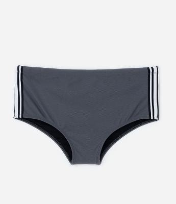 Sunga em Microfibra Leve com Listras Laterais