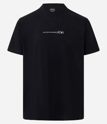 Camiseta Comfort em Algodão com Estampa Lettering