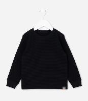 Camiseta Infantil Texturizada Básica - Tam 1 a 6 Anos - 1