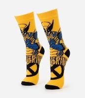 Meia Cano Longo em Algodão com Estampa X-Men Wolverine - 1