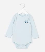 Body Infantil com Estampa de Carrinho - Tam 0 a 18 Meses - 1