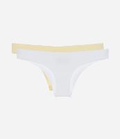 Kit 02 Calcinhas Biquíni em Microfibra com Corte a Fio Trifil - 1