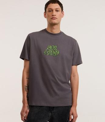 Camiseta Comfort em Meia Malha com Estampa Bob Esponja