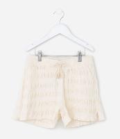 Short Infantil em Anarruga Texturizado - Tam 5 a 14 Anos - 1