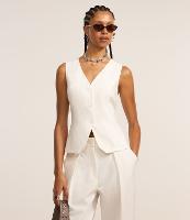 Colete em Alfaiataria com Costas Abertas - 1