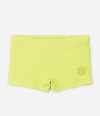 Sunga Boxer Infantil com Detalhe de Etiqueta Emborrachada - Tam 5 a 14 Anos