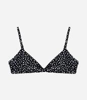 Biquíni Top Triangulo Fixo em Microfibra Poá - 1