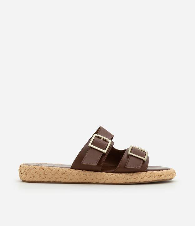 Sandália Sport Sandal em PU com Sola de Ráfia - 1