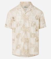 Camisa Comfort com Estampa Bordada e Telada - 1