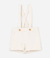 Bermuda Infantil com Suspensório - Tam 0 a 18 meses - 1