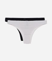 Kit 02 Calcinhas Biquíni em Algodão Básicas - 1