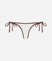 Biquíni Calcinha Lacinho em Microfibra com Viés Contrastante e Empina Bumbum - 1