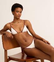 Biquíni Calcinha Lacinho em Microfibra com Viés Contrastante e Empina Bumbum - 2