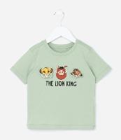 Camiseta Infantil com Estampa Rei Leão - Tam 1 a 6 Anos - 1