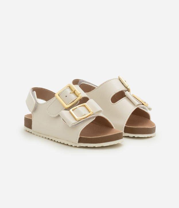 Sandália em PU Infantil com Fechamento por Velcro - Tam 20 ao 27 - 1