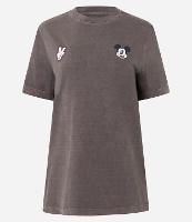 Camiseta em Algodão Estonado com Estampa Frente e Costas Mickey - 1