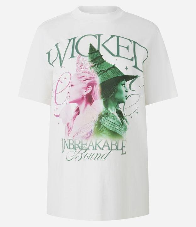 Camiseta T-shirt em Algodão com Estampa Wicked - 1