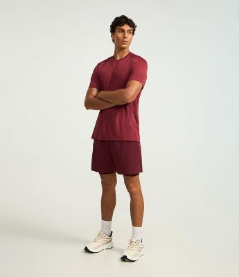 Bermuda Esportiva com Short de Compressão