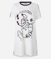 Camisola em Algodão com Estampa de Gatinhos - 1