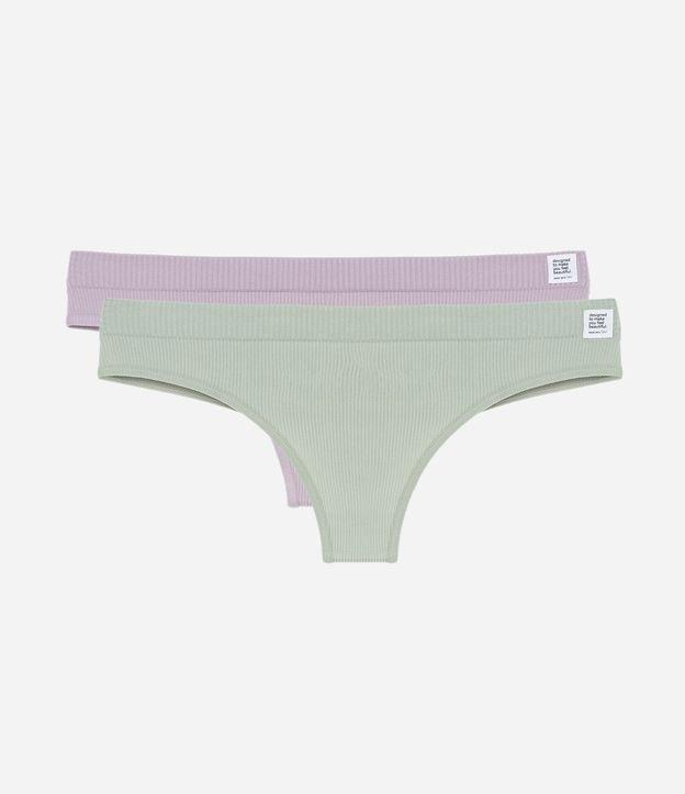 Kit 02 Calcinhas Biquíni Fio Seamless - 1