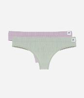 Kit 02 Calcinhas Biquíni Fio Seamless - 1