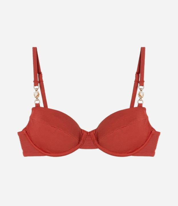 Biquíni Top Meia Taça em Microfibra com Pedraria nas Alças - 1