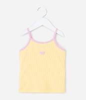 Regata Infantil com Borboleta Canelada - Tam 1 a 6 Anos - 1