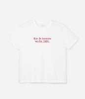 Camiseta Alongada em Algodão com Estampa Rio de Janeiro 2026 Curve & Plus Size - 1