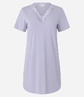 Camisola em Microfibra com Renda no Decote - 1