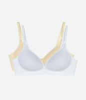 Kit 02 Sutiã com Bojo sem Aro em Microfibra DelRio - 1