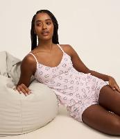 Pijama Short Doll em Microfibra com Estampa de Olho Grego - 2