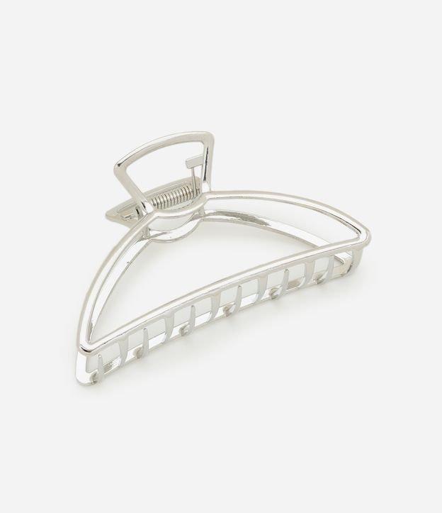 Piranha de Cabelo em Metal com Forma de Meia Lua Vazada - 1