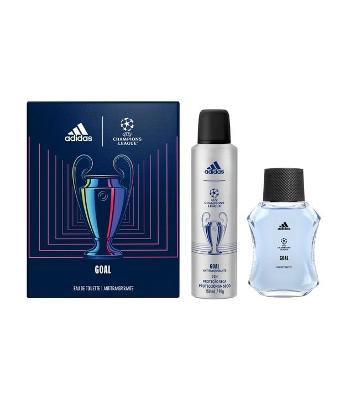 Kit Adidas Uefa Eau de Toilette + Desodorante Spray 