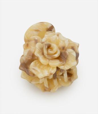 Piranha de Cabelo em Formato de Flor Mesclada