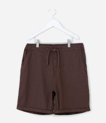 Bermuda Infantil em Sarja - Tam 5 a 14 Anos