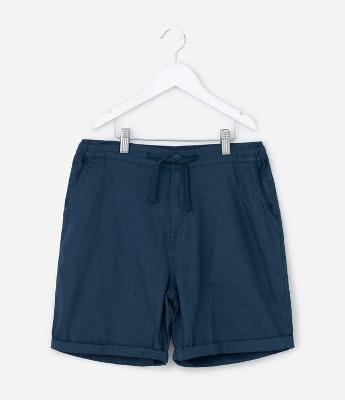 Bermuda Infantil em Sarja - Tam 5 a 14 Anos