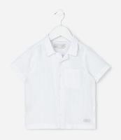 Camisa Infantil com bolsinho Texturizada - Tam 1 a 6 Anos - 1