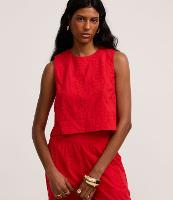 Blusa em Laise com Gola Redonda e Bordado Vazado - 2