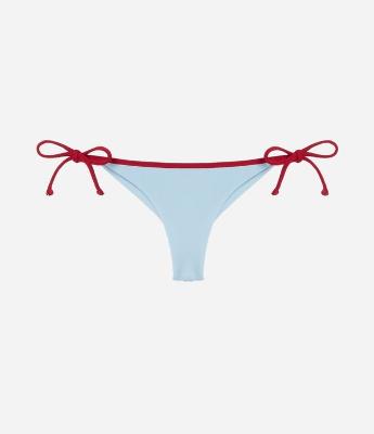 Biquíni Calcinha Lacinho em Microfibra Texturizada com Empina Bumbum