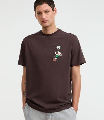 Camiseta Regular em Algodão com Estampa Plojetos Secletos Cebolinha